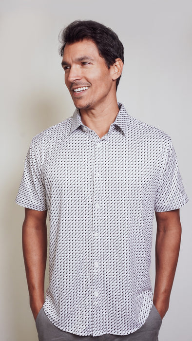 Seaside Short Sleeve Print