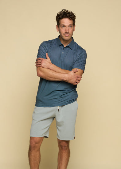 Seaside Houndstooth Polo