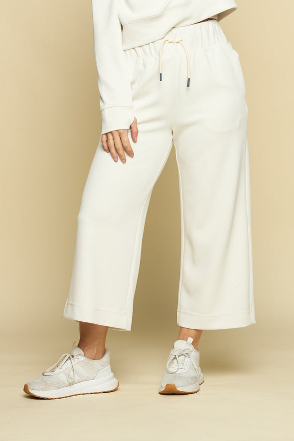 Later On Rib Crop Pant