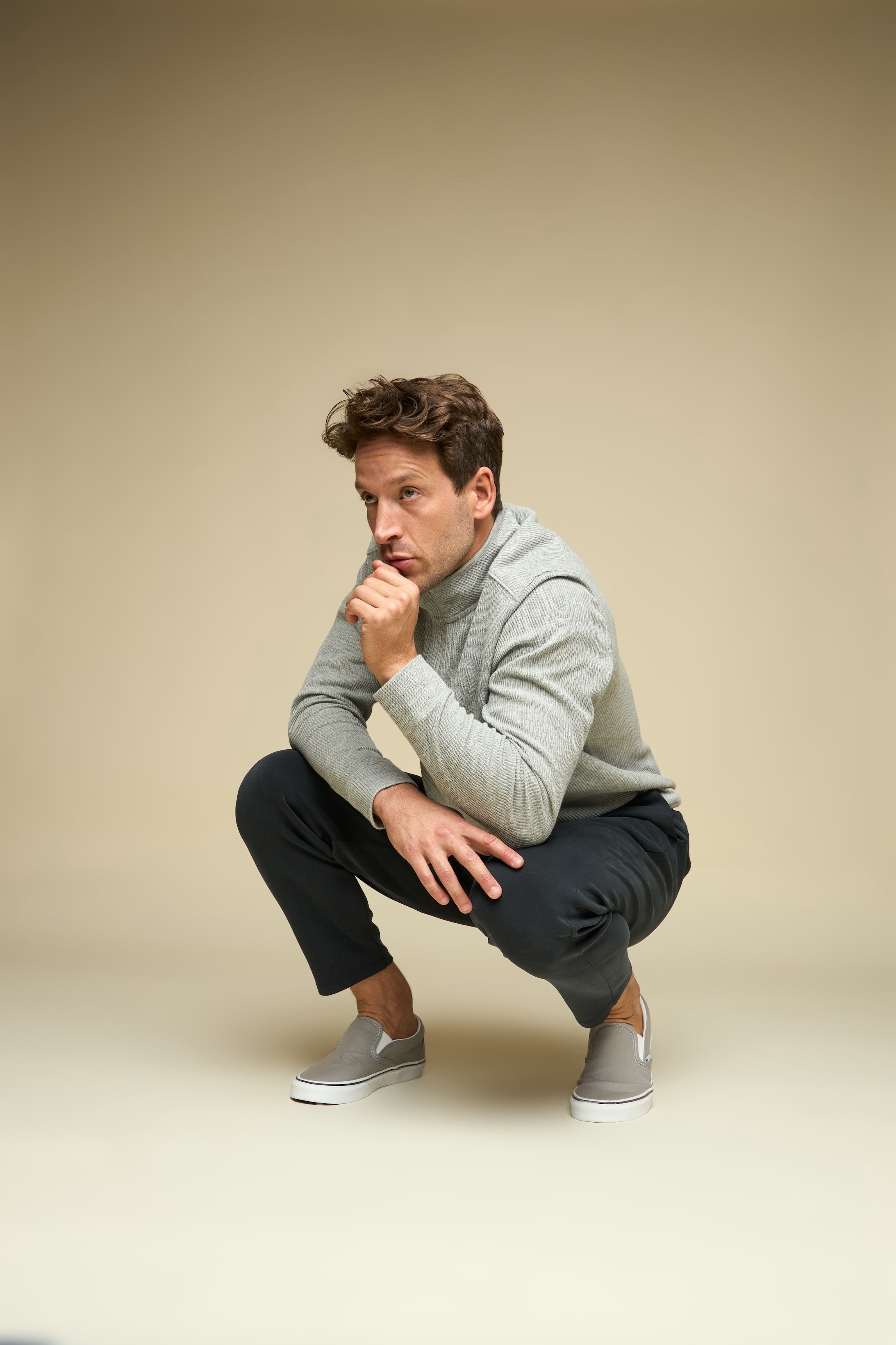 Hammerhead Quarter Zip | Men's Pullovers in Concrete – Fundamental