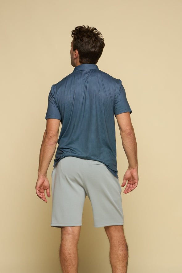 Seaside Houndstooth Polo