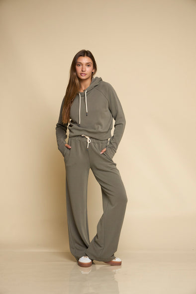 Later On Ribbed - Women's Pullover Hoodie