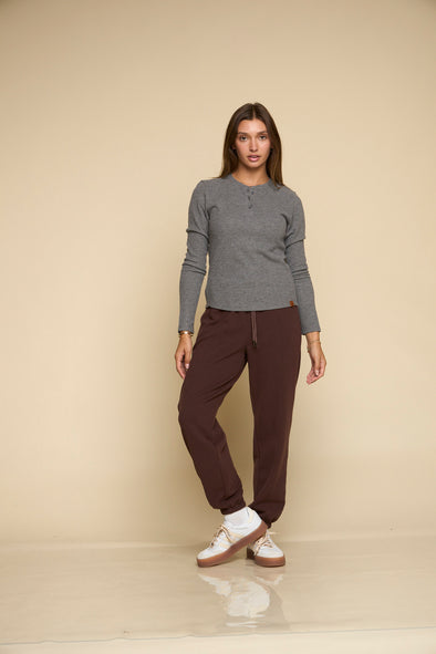 PCH - Women's Long Sleeve Henley Shirt