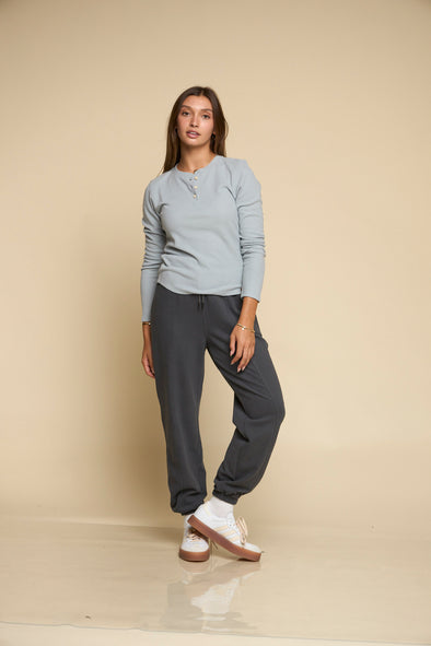 PCH - Women's Long Sleeve Henley Shirt