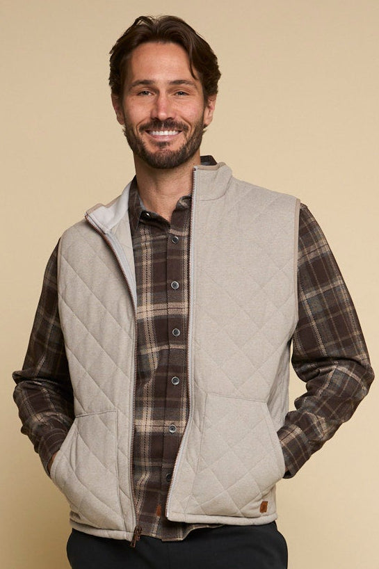 The Maverick - Men's Full Zip Vest – Fundamental Coast