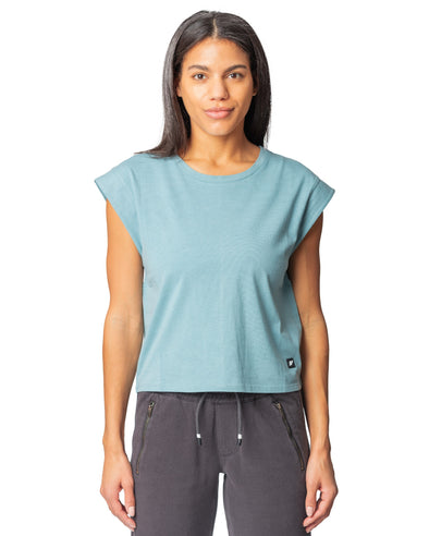 Eternal Cropped Tee Lake