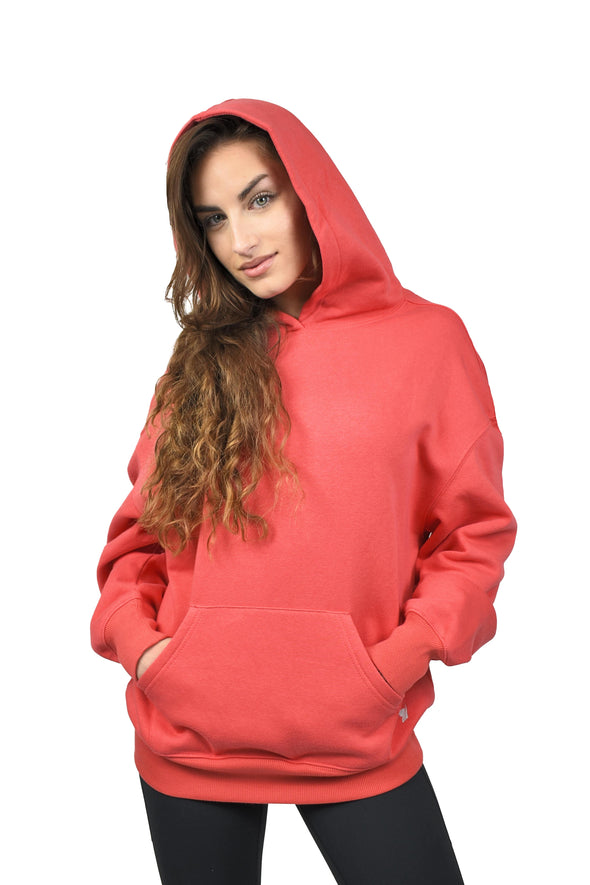 Kelly Boyfriend Oversized Hoodie Red Sea